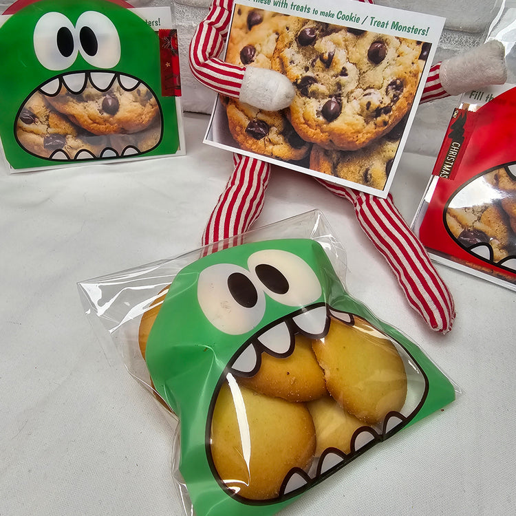 Elf Cookie Monster Prank {2 bag set}