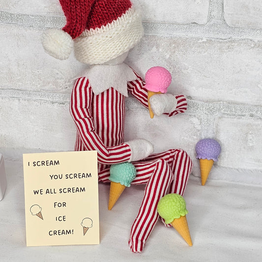 Elf Ice Cream Cone