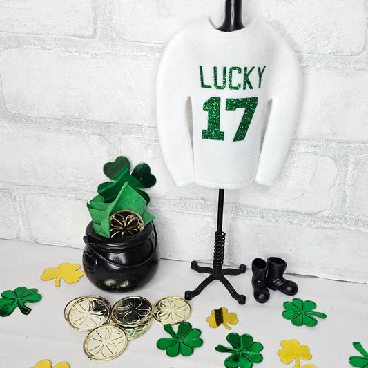 Holiday Elf - St. Patrick's Day elf shirts / jersey & accessories