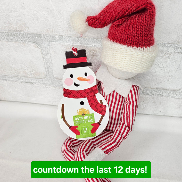 Snowman 12 Day Countdown