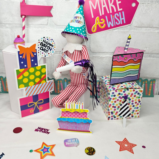 Birthday Elf - a happy birthday set!