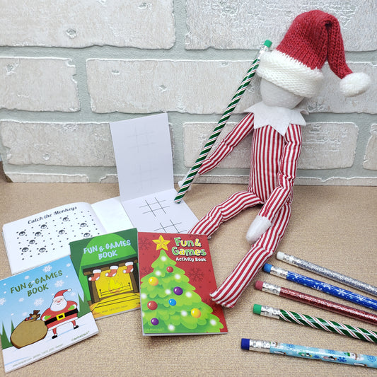 Mini activity book & pencil